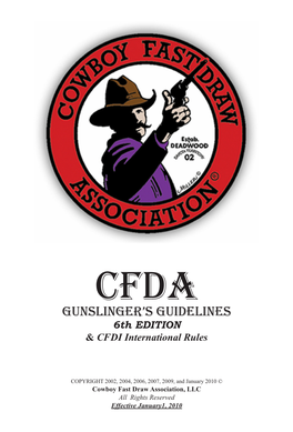 Gunslinger's Guidelines
