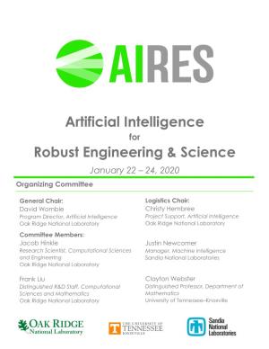 Artificial Intelligence for Robust Engineering & Science January 22