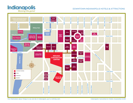Downtown Indianapolis Hotels & Attractions