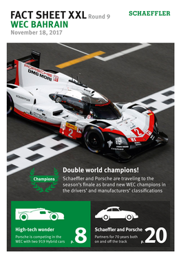 Porsche 919 Hybrid Is Again Asia, Race Durations of Six to 24 Hours and Nary Regulations