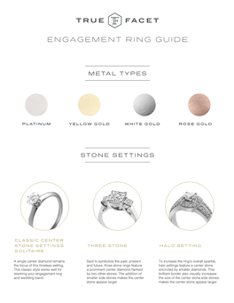 Engagement Ring Guide