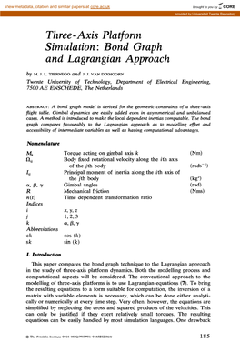 Bond Graph and Lagrangian Approach