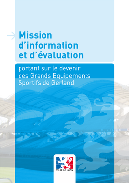 Mission D'information Et D'évaluation &gt;