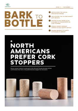 North Americans Prefer Cork Stoppers