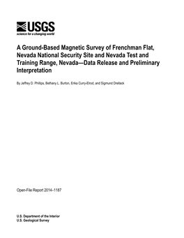 A Ground-Based Magnetic Survey of Frenchman Flat, Nevada National