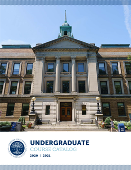Simmons University Undergraduate Course Catalog 2020-2021