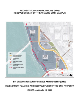 (Rfq) Redevelopment of the 18-Acre Omsi Campus