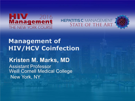 HIV/HCV Coinfection