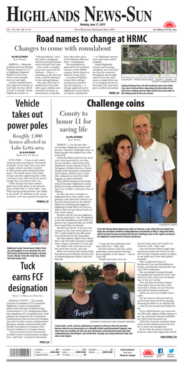 HIGHLANDS NEWS-SUN Monday, June 17, 2019