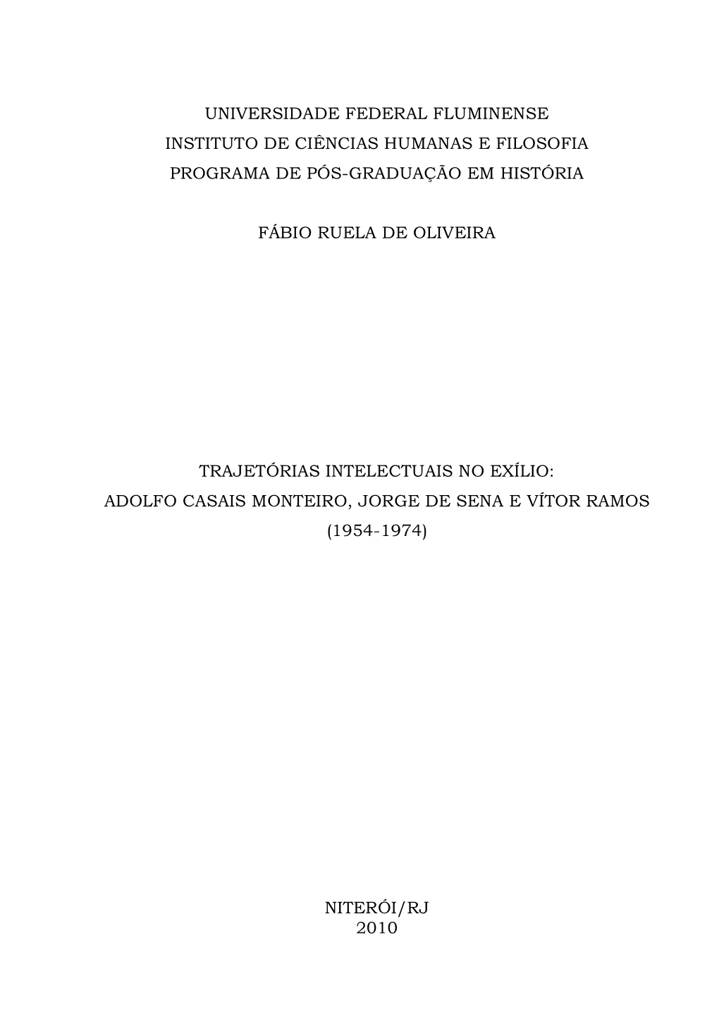 Adolfo Casais Monteiro, Jorge De Sena E Vítor Ramos (1954-1974)