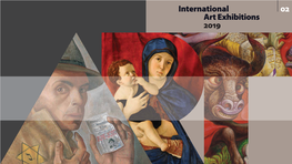 International Art Exhibitions 2019.02