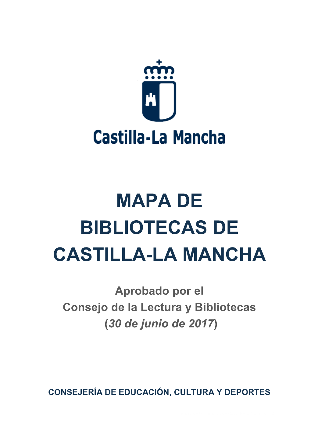 Mapa De Bibliotecas De Castilla-La Mancha