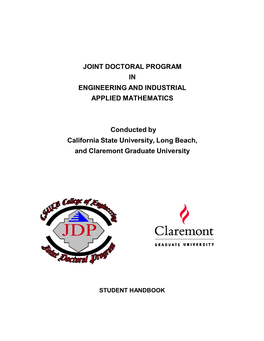 Joint Ph.D. Program
