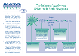 The Challenge of Peacekeeping NATO's Role in Bosnia-Herzegovina