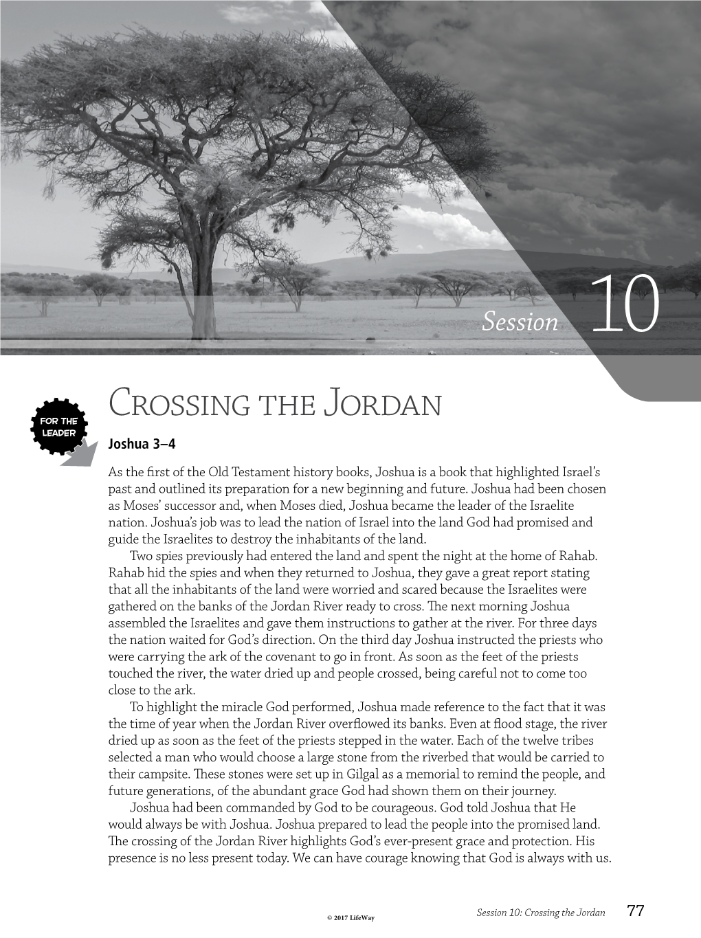 Crossing the Jordan