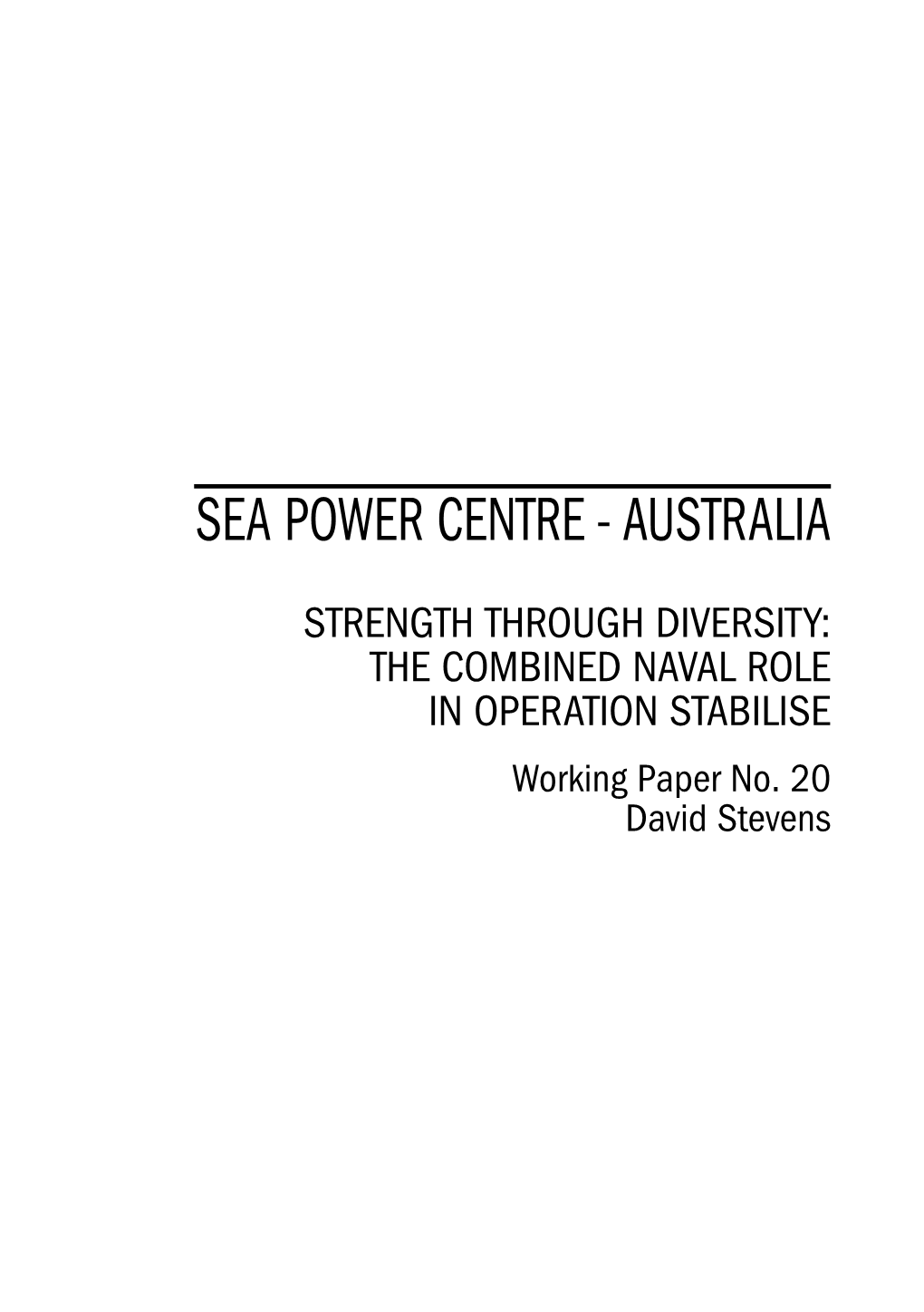 Sea Power Centre - Australia