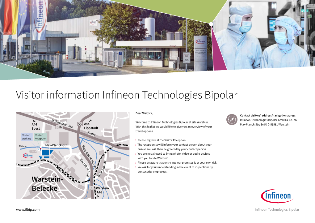 Visitor Information Infineon Technologies Bipolar