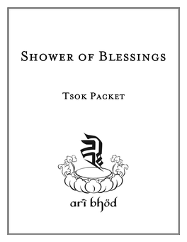 Shower of Blessings