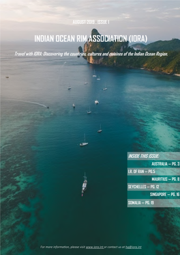 IORA Tourism Newsletter 2019
