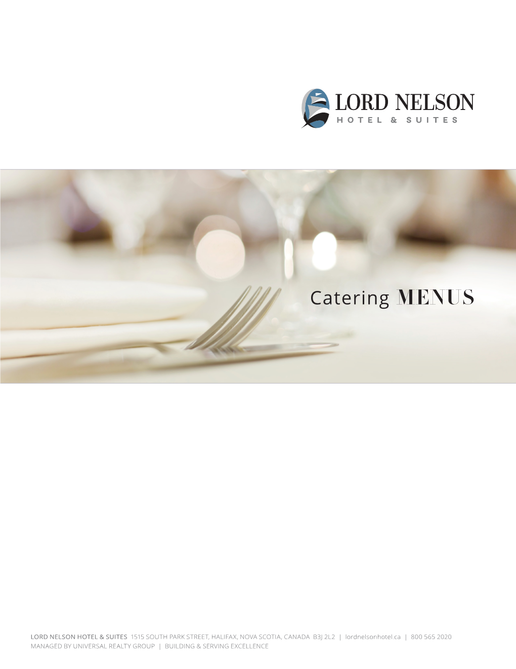 Catering MENUS