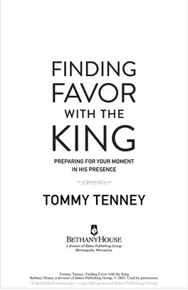 Tommy Tenney 5