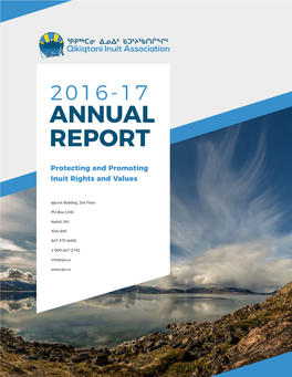 2016-2017-QIA-Annual Report