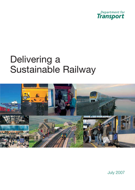 Delivering a Sustainable Railway Cm 7176