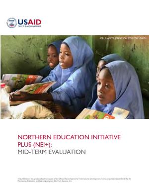 Northern Education Initiative Plus (Nei+): Mid-Term Evaluation