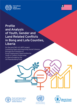 Profile and Analysis of Youth, Gender and Land Related Conflicts in Bong
