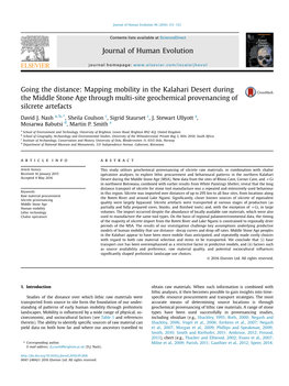 Going the Distance: Mapping Mobility in the Kalahari Desert During the Middle Stone Age Through Multi-Site Geochemical Provenancing of Silcrete Artefacts