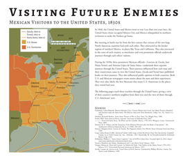 Visiting Future Enemies Mexican Visitors to the United States, 1830S