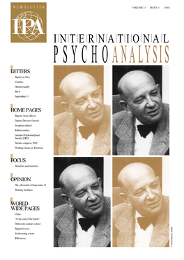 International Psychoanalytical Association