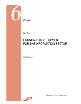 Chap6 Information Sector