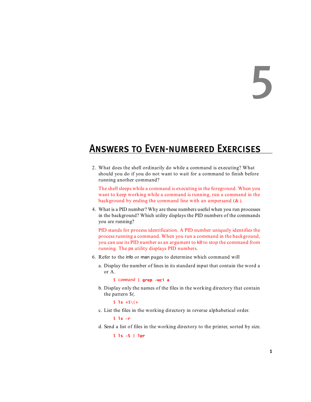 Answers to Even-Numbered Exercises