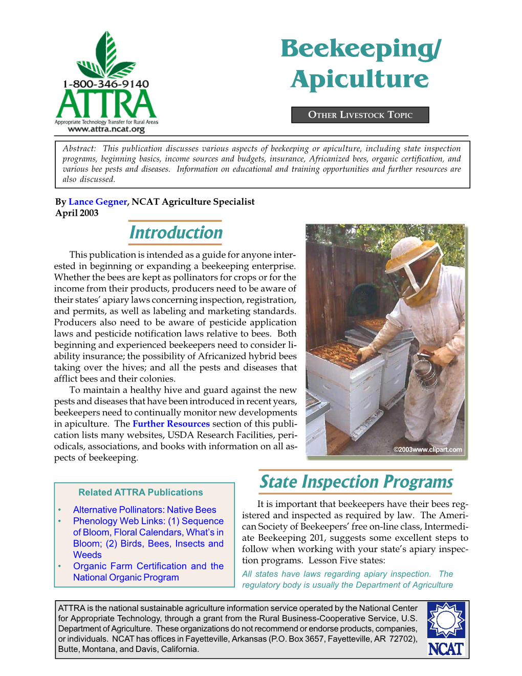 Beekeeping/ Apiculture