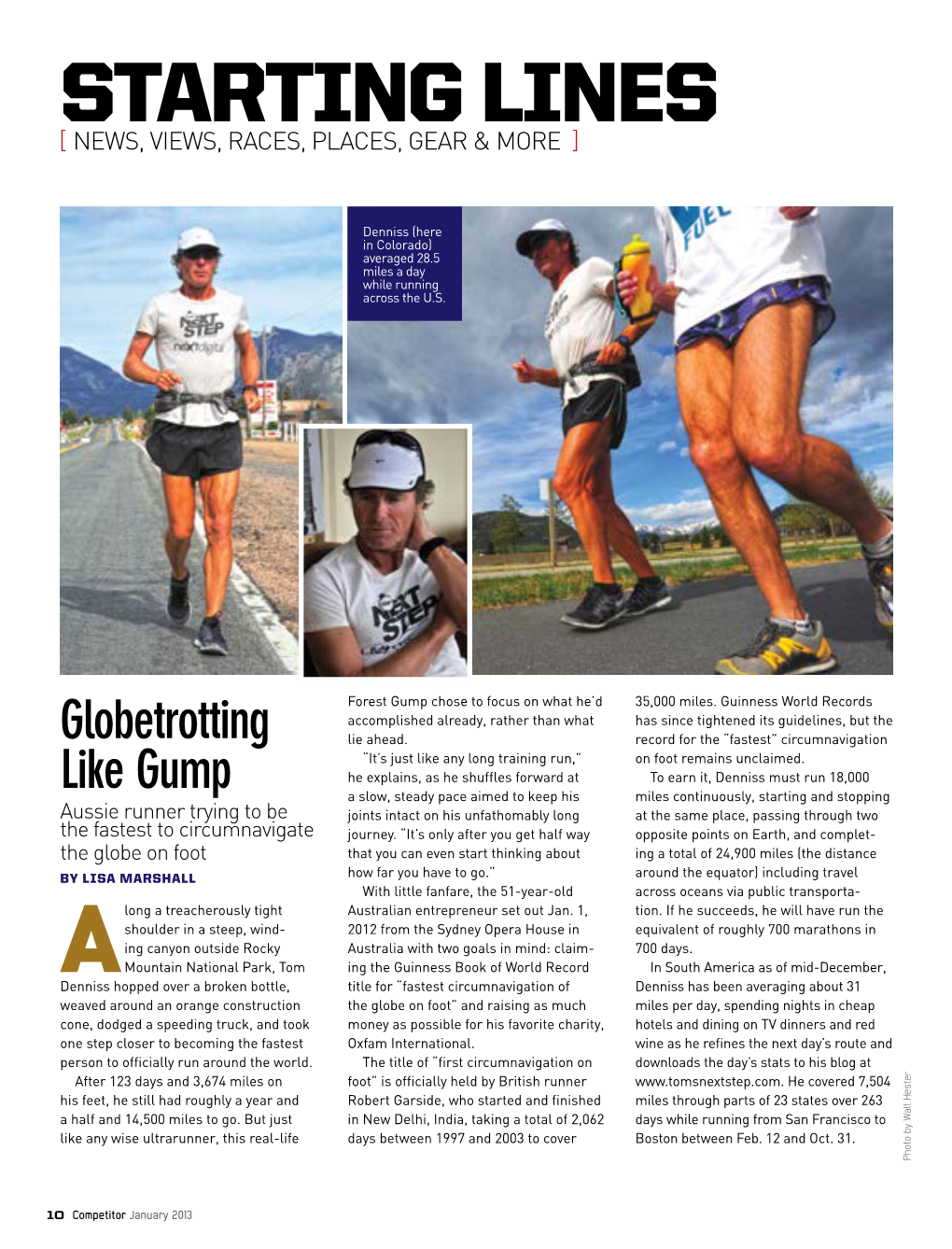 Aussie Ultrarunner Circumnavigating Globe