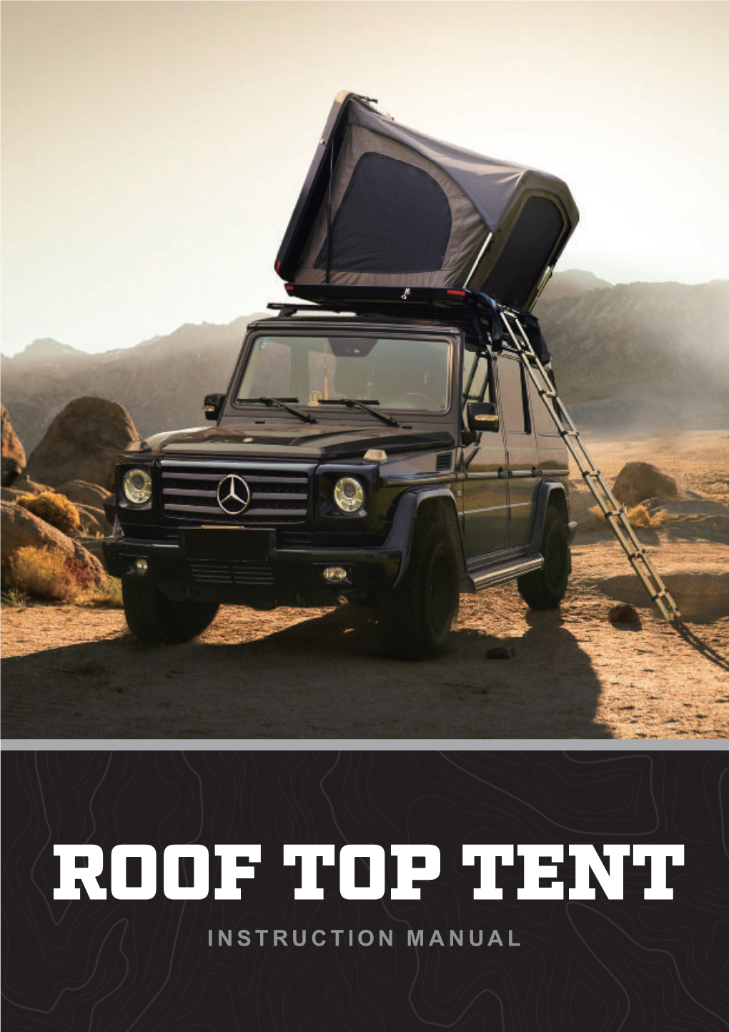 Wild Land Roof Top Tent Instruction Manual