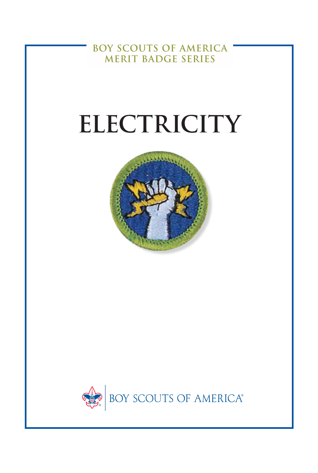 Electricity Merit Badge Pamphlet 35886.P[...]