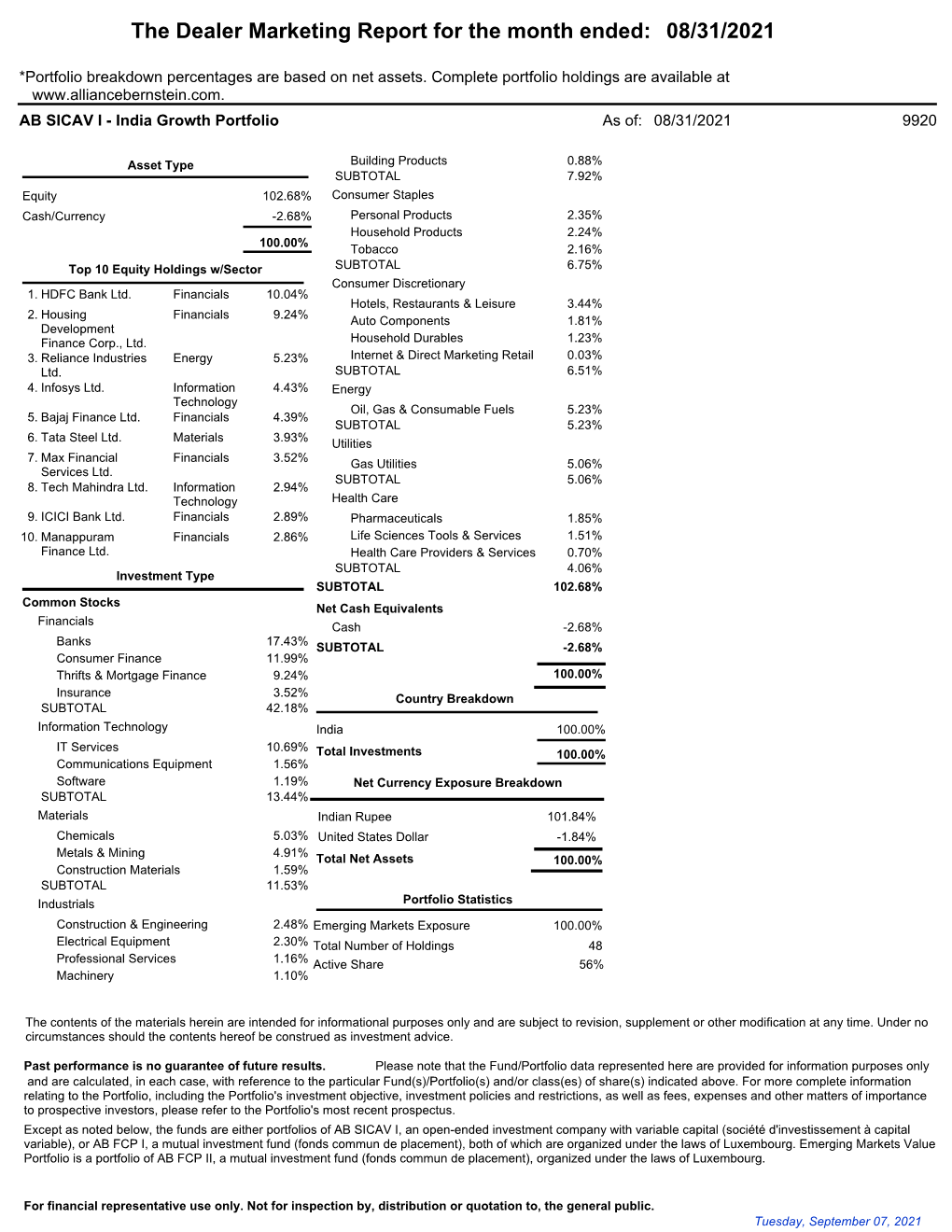 Characteristics and Attribution