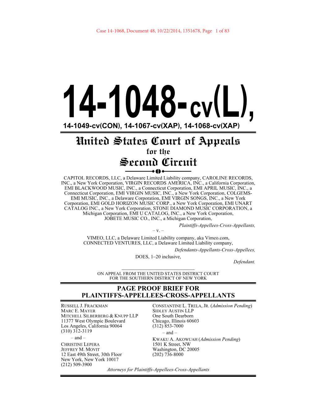 United States Court of Appeals Second Circuit