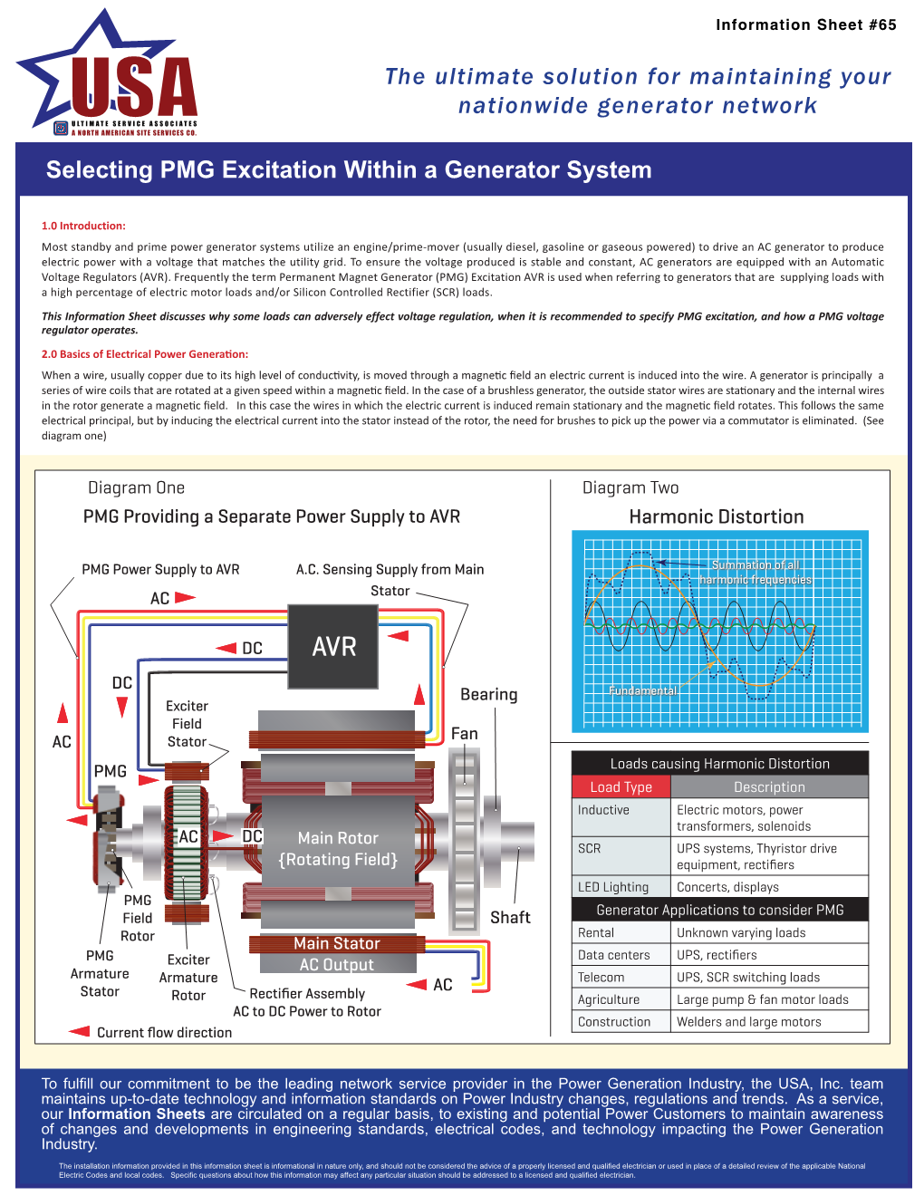 Selecting PMG Excitation Within a Generator System the Ultimate