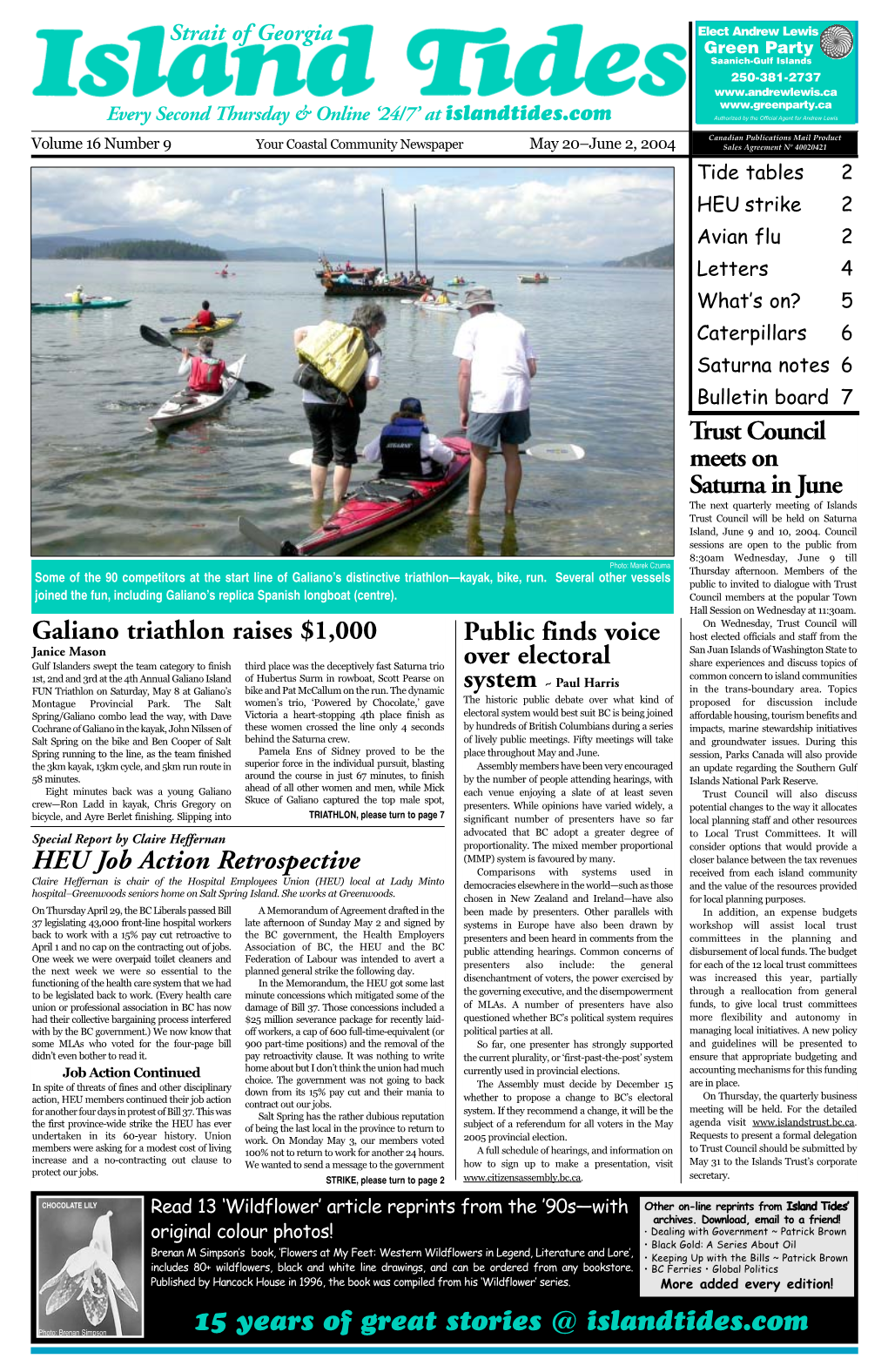 Island Tides Regional Newspaper