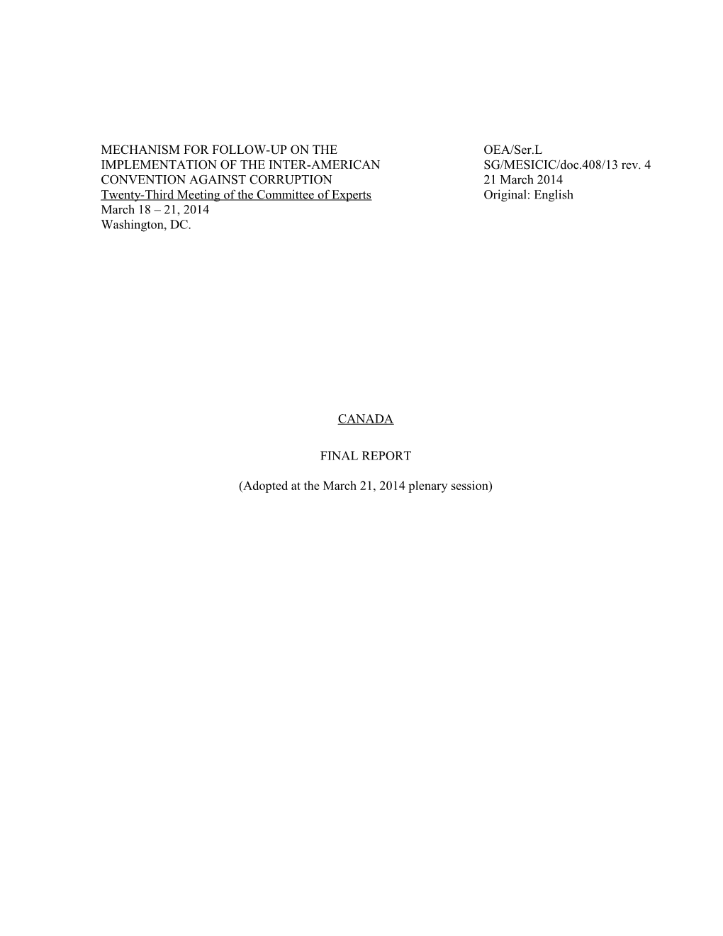 Proyecto De Informe Preliminar Relativo a La Implementación En La República Plurinacional