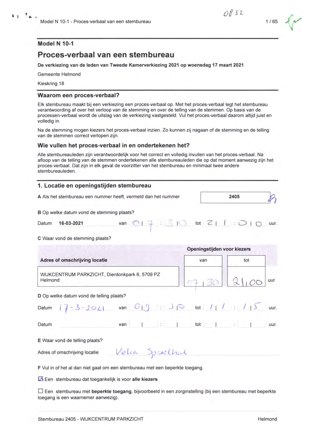 Proces-Verbaal 2405 (Pdf)