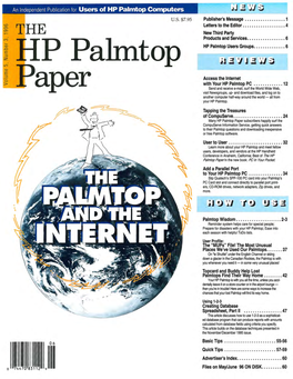 P Palmtop Computers U.S