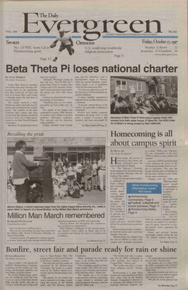 Beta Theta Pi Tosee National Charter