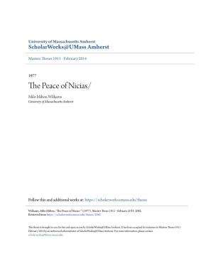 The Peace of Nicias