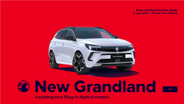Price and Specification Guide 9 July 2021 | Model Year 2022A