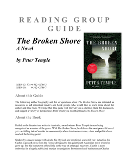 The Broken Shore a Novel by Peter Temple