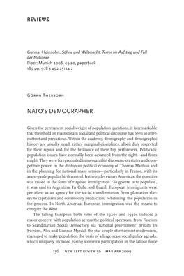Nato's Demographer